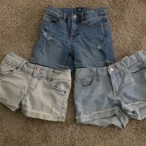 Girls Jean short lot